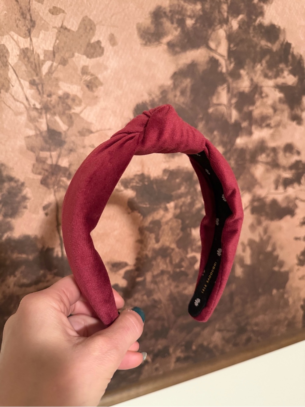 Lele  Sadoughi Velvet Headband